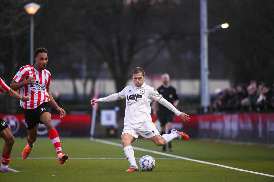 Katwijk speelt laatste wedstrijd van het jaar gelijk