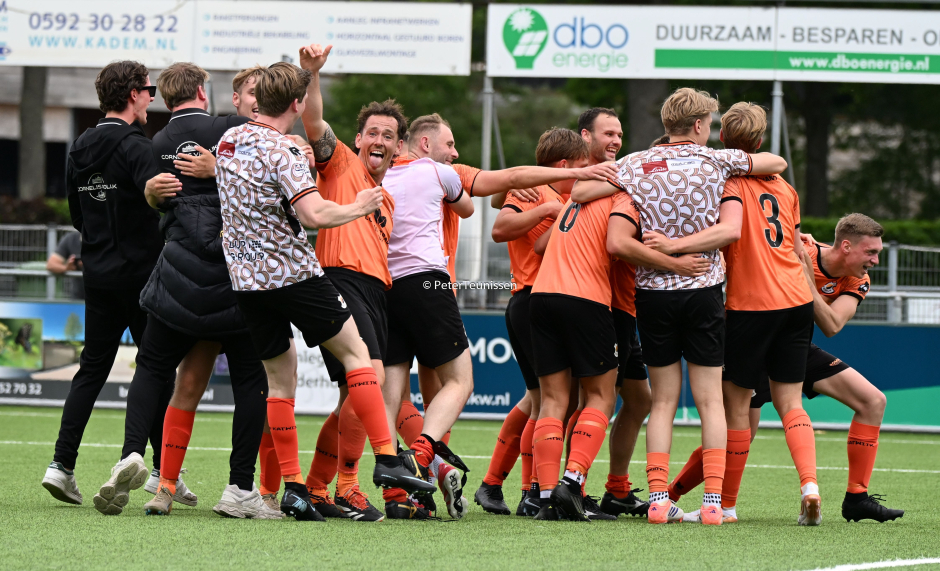 Katwijk 2 speelt halve finale om algeheel kampioenschap